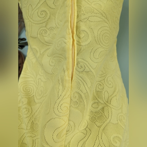 60s Vintage Yellow Dress - Picture 8 of 8